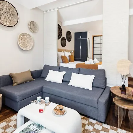 Appartement Bohème - Climatisé - 2 Pas Du Port - Rue Du Cepoun San Martin *