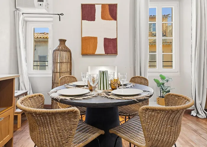 Boheme - Climatise - 2 Pas Du Port - Rue Du Cepoun San Martin Apartment *