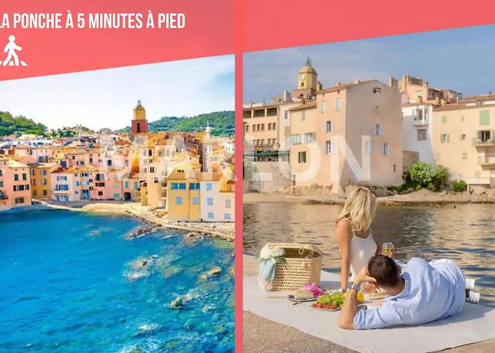 Apartment Boheme - Climatise - 2 Pas Du Port - Rue Du Cepoun San Martin Saint-Tropez