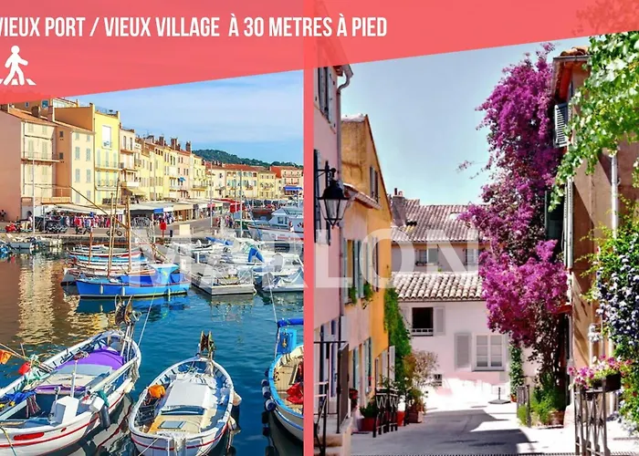 Boheme - Climatise - 2 Pas Du Port - Rue Du Cepoun San Martin *