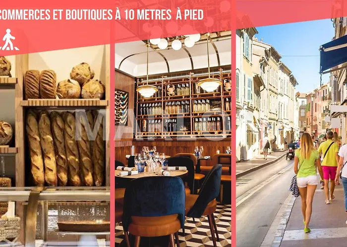 Boheme - Climatise - 2 Pas Du Port - Rue Du Cepoun San Martin Apartment